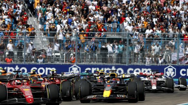 Salida del GP de Miami de 2022