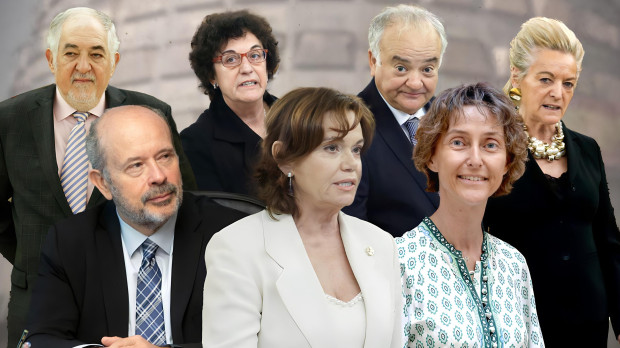 Los siete magistrados de izquierdas que han avalado el sistema de plazos del aborto de Zapatero