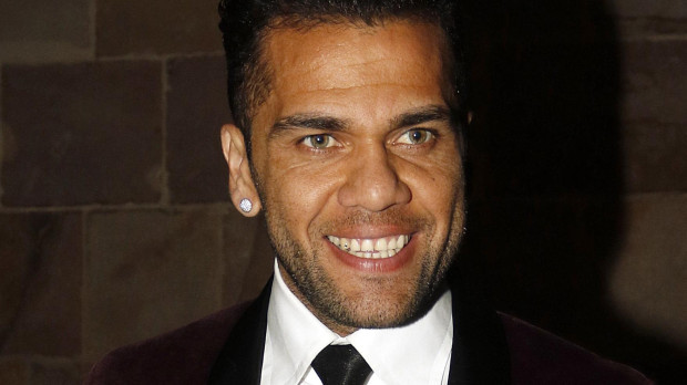 Soccer player Dani Alves during TCN the 080 Barcelona fashion show in Barcelona, on Monday 1st February, 2016.