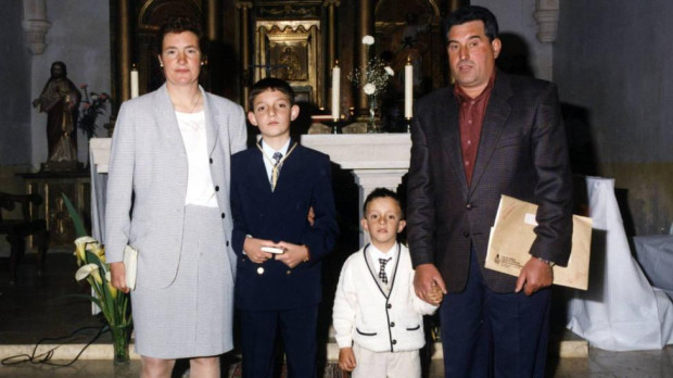 Fotografía de la familia Barrio