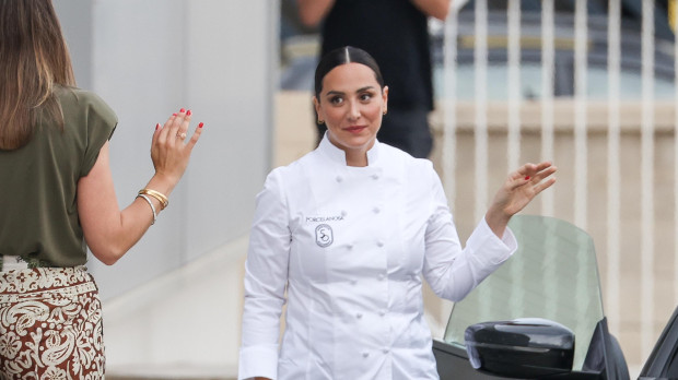 Tamara Falco during Porcelanosa brand event in Ibiza 23 May 2023