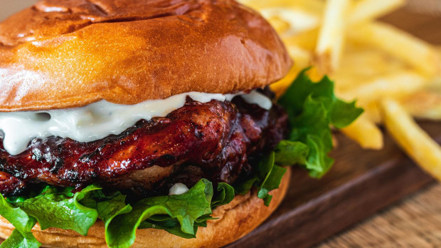 Hamburguesa Buffalo Chicken de New York Burger