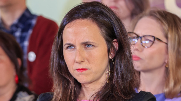 La Secretaria General de Podemos y ministra de Derechos Sociales y Agenda 2030, Ione Belarra, esta semana