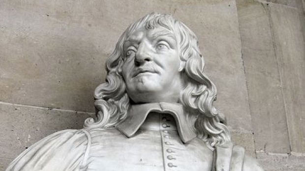 Busto de Descartes en el Palacio de Versalles