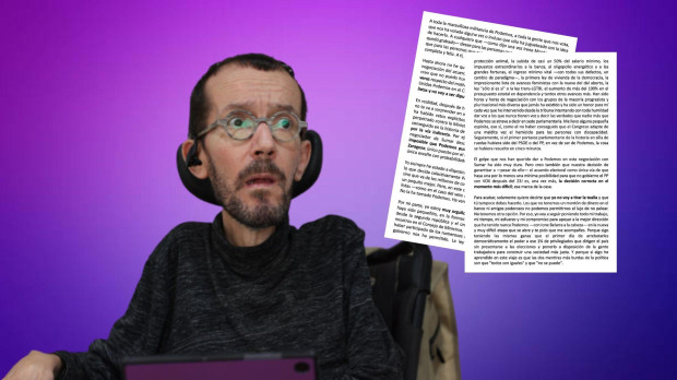 Carta de despedida de Echenique