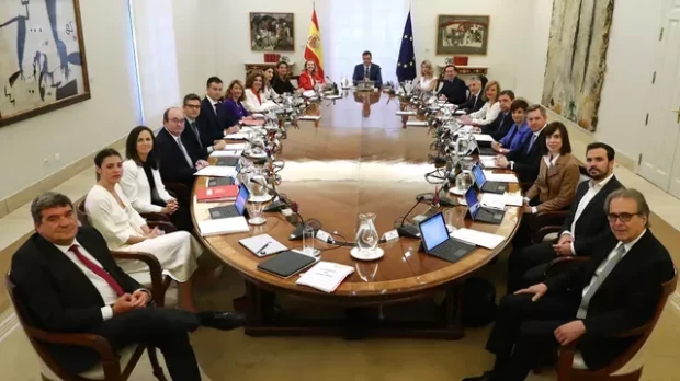 El actual Consejo de Ministros de Pedro Sánchez