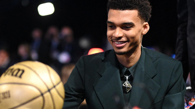 Wembanyama es la nueva estrella de la NBA tras ser elegido en el número 1 del Draft