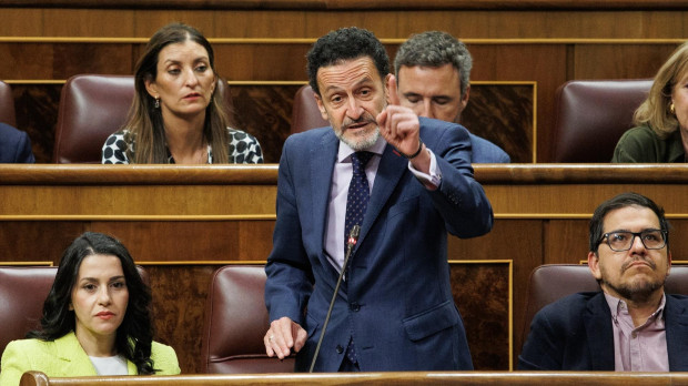 El portavoz adjunto de Ciudadanos en el Congreso de los diputados y candidato a liderar la formación naranja, Edmundo Bal, interviene durante una sesión de control al Gobierno, en el Congreso de los Diputados, a 17 de mayo de 2023, en Madrid (España). Durante la sesión de control, el Gobierno responde a cuestiones relacionadas con el escudo social e infraestructuras ferroviarias, entre otros temas. Este es el último pleno en el Congreso antes de las elecciones autonómicas y municipales del 28 de mayo. 17 MAYO 2023;COMICIOS;ELECCIONES;SESION DE CONTROL;PLENO Alejandro Martínez Vélez / Europa Press (Foto de ARCHIVO) 17/5/2023