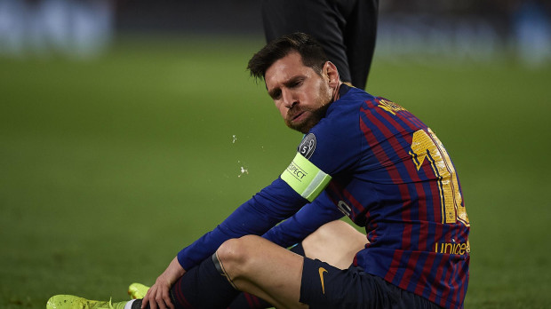 Leo Messi, cuando era jugador del Barcelona