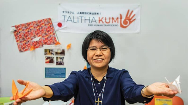 La hermana Abby Avelino, coordinadora de Talitha Kum