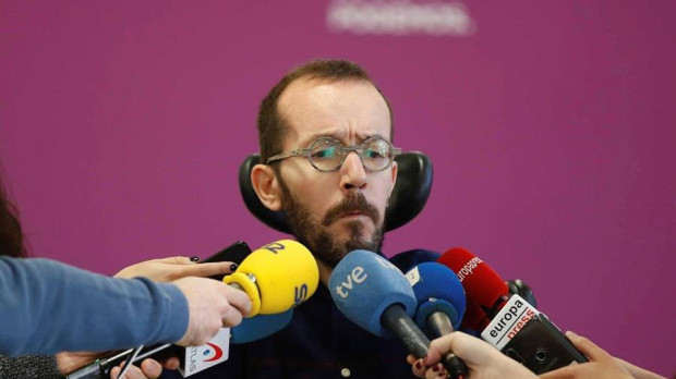 El secretario de Acción de Gobierno e Institucional de Unidas Podemos, Pablo Echenique