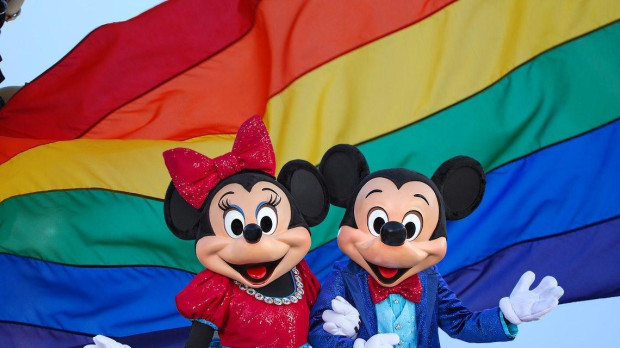Imagen distribuida por Disney para celebrar el 'Pride Month', el mes en el que se celebra en Estados Unidos el "orgullo LGTBIQ+"