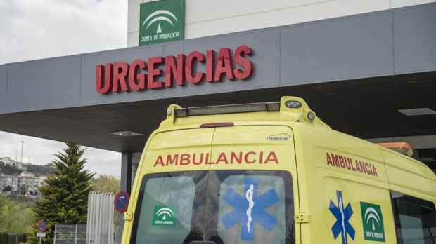 Una ambulancia del 112 Andalucía, en una imagen de archivo