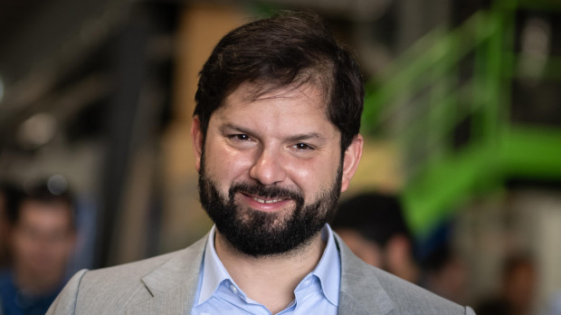 El presidente de Chile, Gabriel Boric