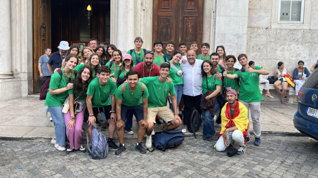 La juventud de la parroquia de San Juan y Todos los Santos- Trinidad