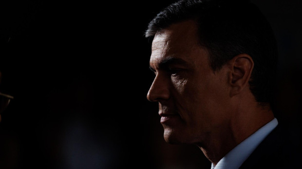 El presidente del Gobierno en funciones, Pedro Sánchez