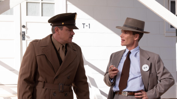 Matt Damon y Cillian Murphy, en Oppenheimer