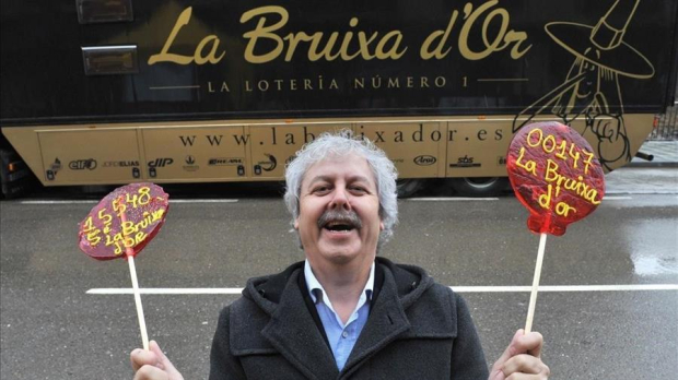 Xavier Gabriel, el lotero propietario de la Bruja de Oro
