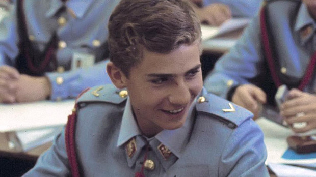 El príncipe de Asturias, Felipe de Borbón en la Academia General Militar de Zaragoza