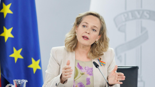 La ministra de Asuntos Económicos, Nadia Calviño.