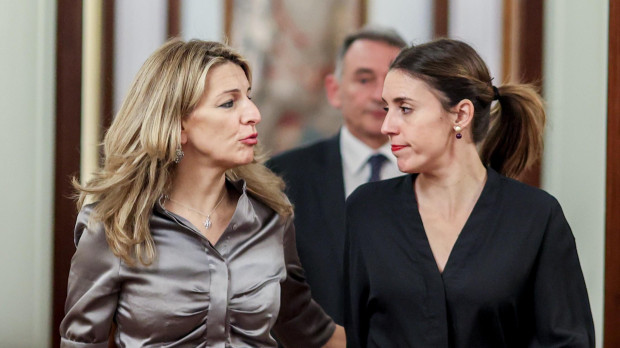 Yolanda Díaz e Irene Montero, en una imagen de archivo