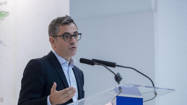 El ministro de la Presidencia, Relaciones con las Cortes y Memoria Democrática en funciones, Félix Bolaños, este jueves