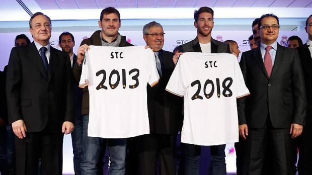 El Real Madrid y Saudí Telecom Company renovaron su acuerdo de patrocinio internacional