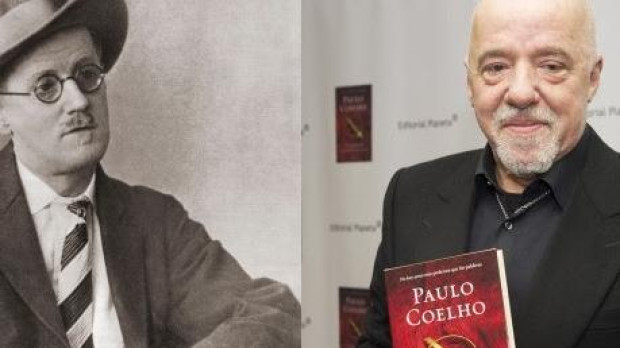 James Joyce y Paulo Coelho