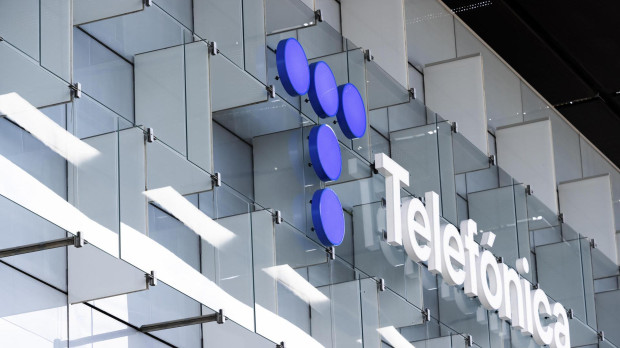 La sede central de Telefónica.