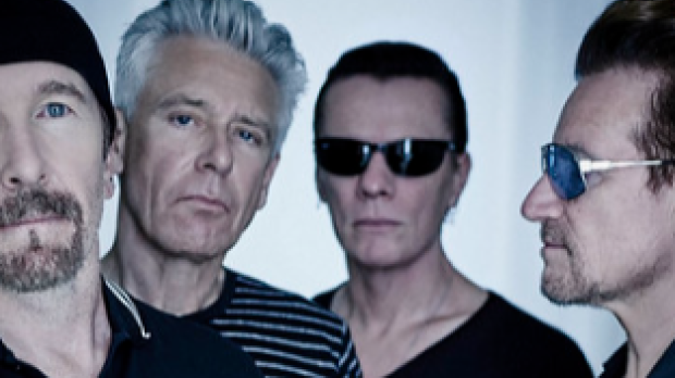 U2 (The Edge, Adam Clayton, Larry Mullen Jr. y Bono)
