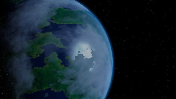 Posible imagen de un planeta similar a la Tierra