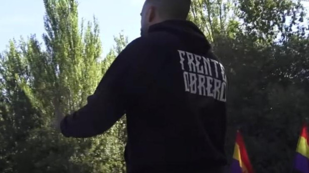 El líder del Frente Obrero y del PML(RC), Roberto Vaquero