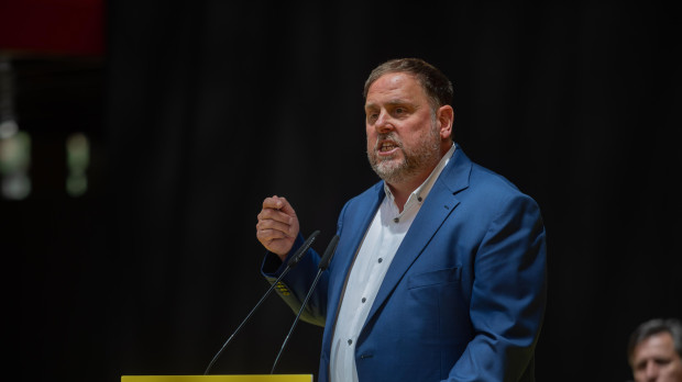 El presidente de ERC, Oriol Junqueras