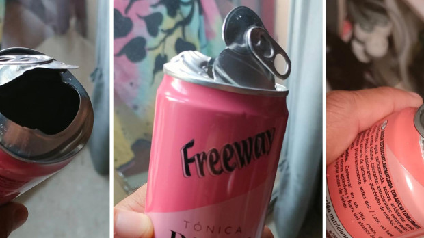 Imagen de las latas afectadas compartida por FACUA