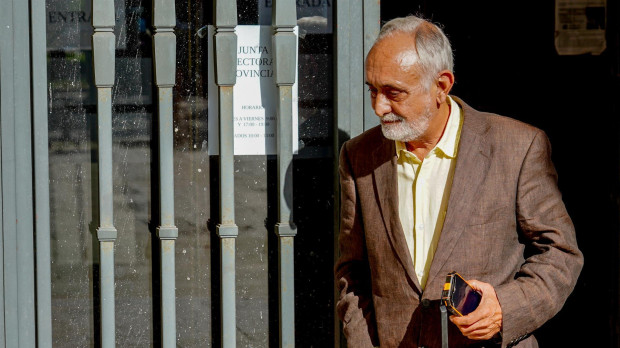 El exdirector de la Faffe Fernando Villén, a su salida de la Audiencia de Sevilla, en una imagen de archivo