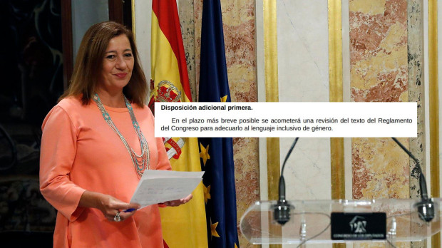 La presidenta del Congreso, Francina Armengol