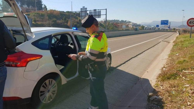 Las multas de velocidad en Cataluña llegan con un error de bulto