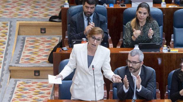 Mónica García llama «mongola» y «sinvergüenza» a Ayuso en la Asamblea