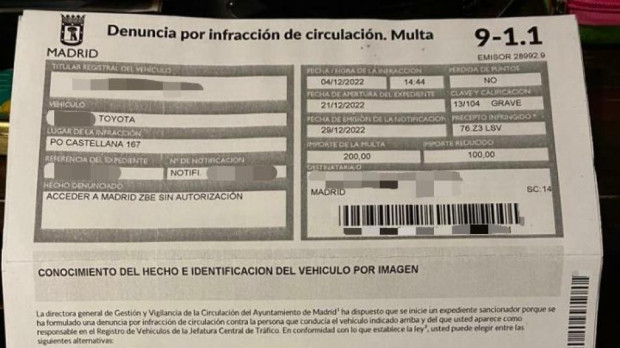 Muchos conductores no descubren su infracción hasta que la multa llega a casa