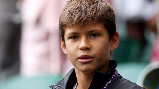 Jaime Alcaraz, en Wimbledon 2023