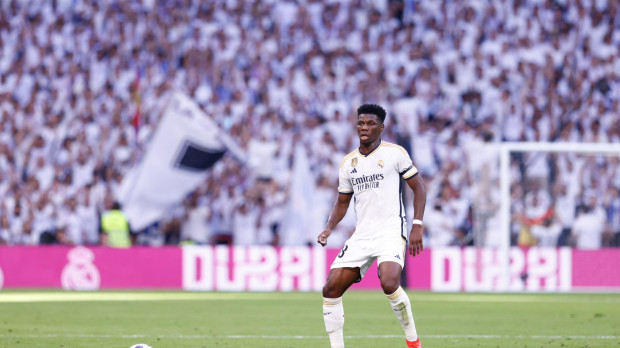 Tchouaméni, en un partido reciente con el Real Madrid