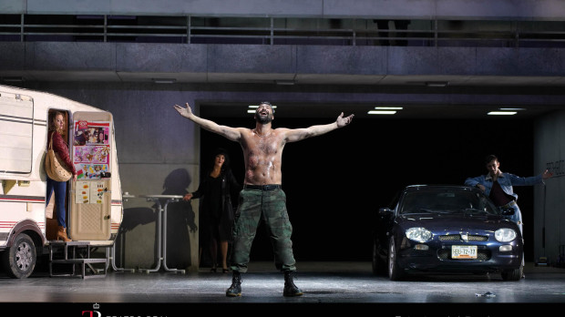 Un momento de la representación de 'Orlando', en el Teatro Real de Madrid