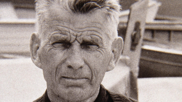 El escritor Samuel Beckett