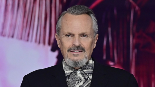 El cantante Miguel Bosé