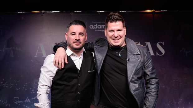 Andy y Lucas en la rueda de prensa celebrada este pasado jueves
