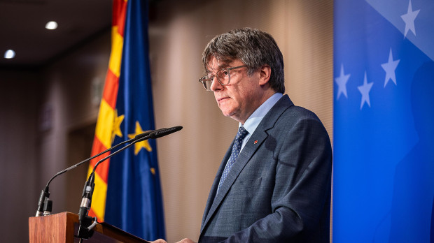 El expresidente catalán Carles Puigdemont