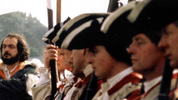 Stanley Kubrick, durante el rodaje de Barry Lyndon