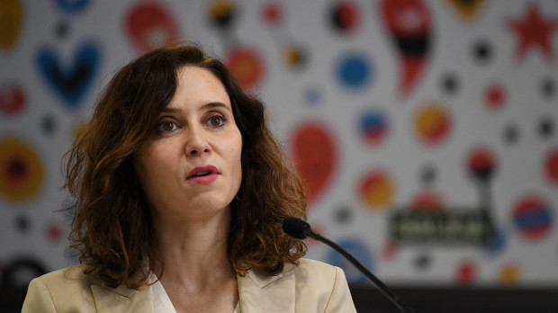 La presidenta de la Comunidad de Madrid, Isabel Díaz Ayuso