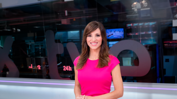 Olga Lambea, presentadora del Canal 24 Horas