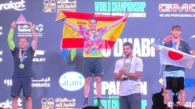 El soldado Alejandro Pareja ha subido este fin de semana a lo más alto del podium de la Spartan Race